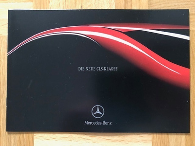 Esite Mercedes CLS -luokka,  C219/W219, 2004
