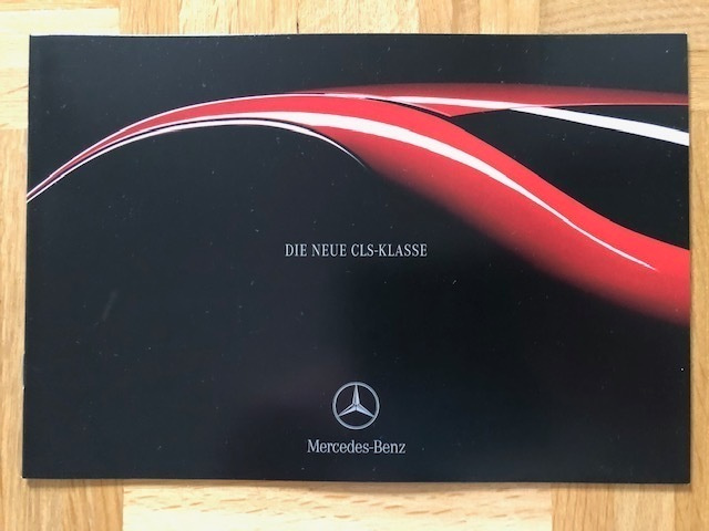 Esite Mercedes CLS -luokka,  C219/W219, 2004