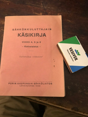 Sähkönkuluttajain käsikirja 1929