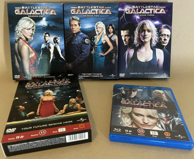 Battle Star Galactica-sarja DVD
