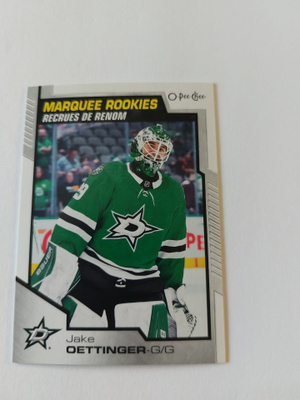2020-21 O-Pee-Chee #629 Jake Oettinger RC