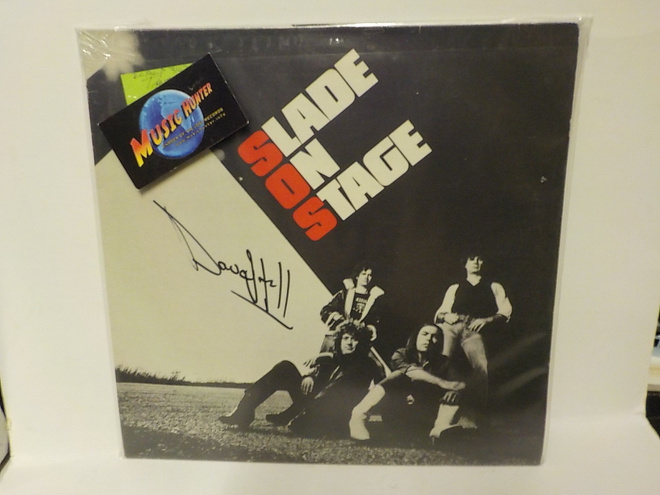SLADE ON STAGE M-/EX+ EU 1982 LP + DAVE HILL NIMMARI
