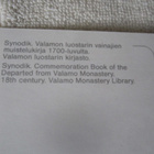 Vanhan kirjallisuuden päivät / Synodik Valamon luostarin - pikkukuva 3