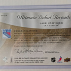 Lauri Korpikoski 2008-09 Ultimate Debut Threads /50 - pikkukuva 2