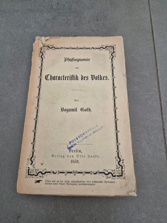 Goltz: Pysiognomie... (v. 1859)