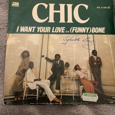 CHIC: I Want Your Love * ( Funny ) Bone *GER 1978