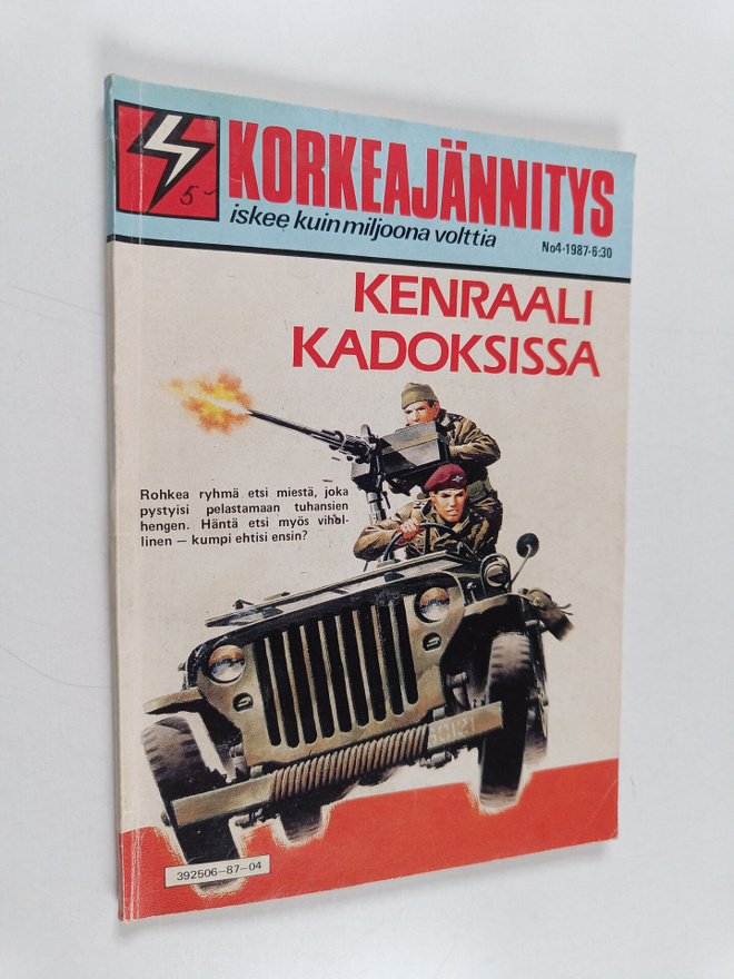 Korkeajännitys 4/1987 : Kenraali kadoksissa