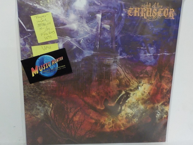 THRUSTOR - NIGHT OF FIRE - M-/M-I LP