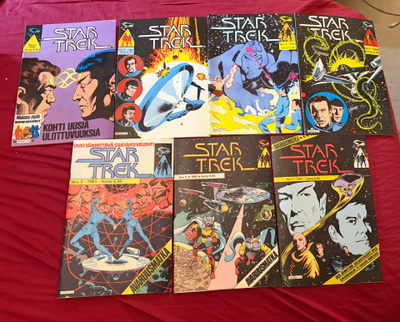 Star Trek lehden vuosikerrat 1981 ja 1982
