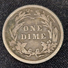USA Barber dime 1910 - pikkukuva 2