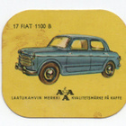 Kahvilappu AAA n:o 17 FIAT 1100 B - pikkukuva 1