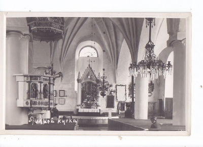 VANHA Valokuva Postikortti Siuntio 1937