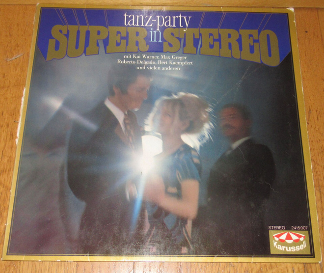 Tanz-party in Super Stereo Ulkomainen pop LP-levy
