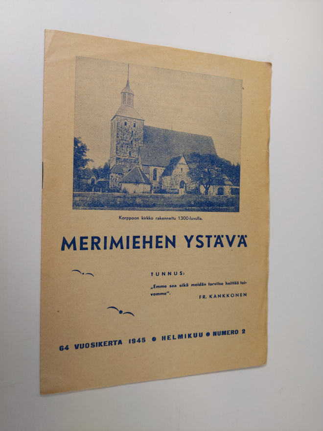 Merimiehen ystävä nro 2/1945: Suomen merimieslähetystoime...