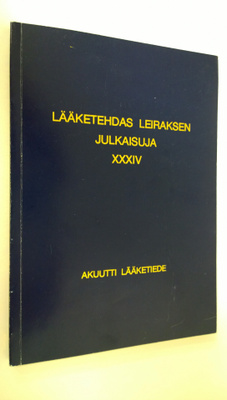 Tapani (toim.) Tammisto : Lääketehdas Leiraksen julkaisuj...