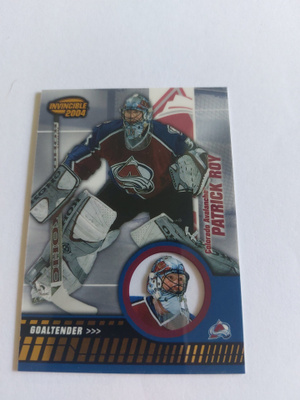 2003-04 Pacific Invincible #24 Patrick Roy