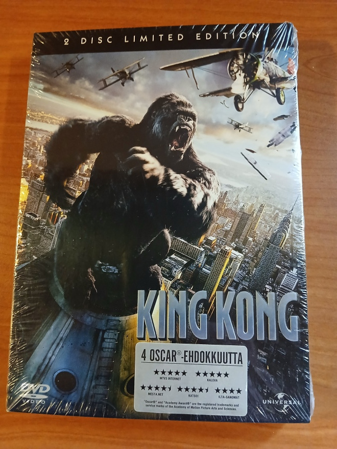 King Kong 2 disc Limited edition