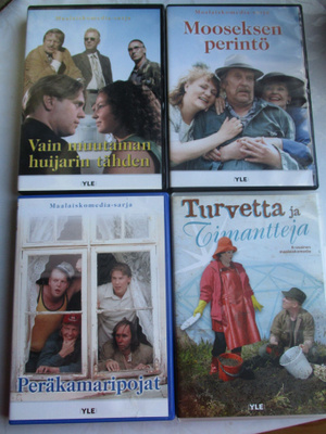 MAALAISKOMEDIA SARJAT DVD