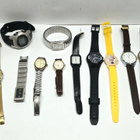11kpl rannekelloja (Casio, Citizen, Lorus) - pikkukuva 1