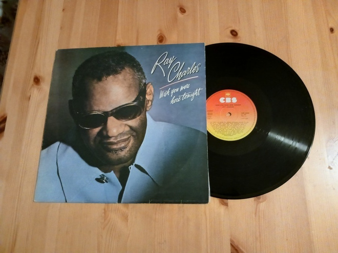 Ray Charles – Wish You Were Here Tonight lp 1983 Soul
