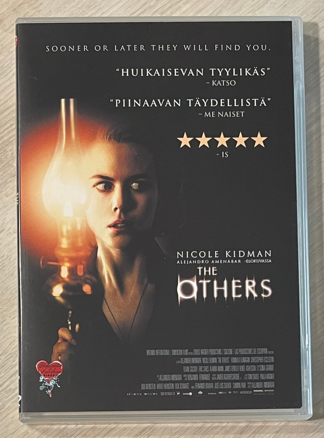 Alejandro Amenabar: THE OTHERS (2001) Nicole Kidman (UUSI)