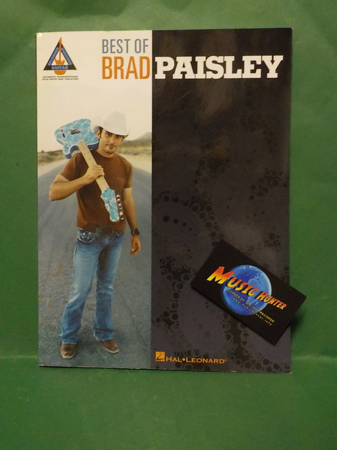 BRAD PAISLEY - BEST OF NUOTTIKIRJA