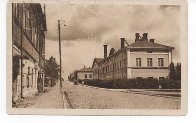 HÄMEENLINNA 1920-luvulla: Palokunnankatu ja kutomakoulu