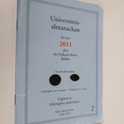 Universitets-almanackan för året 2011 - pikkukuva 1
