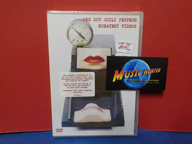 RED HOT CHILI PEPPERS - GREATEST VIDEOS UUSI EU 2003 DVD