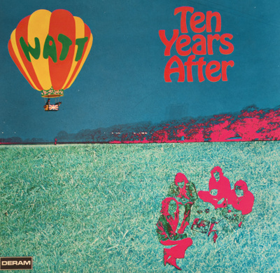 Ten Years After – Watt UK 1970 siisti hienokuntoinen vinyyli