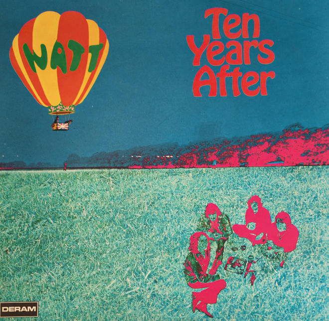 Ten Years After – Watt UK 1970 siisti hienokuntoinen vinyyli