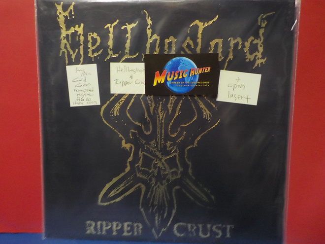 HELLBASTARD - RIPPER CRUST ITALY 2009 M-/M- LP
