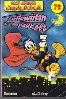 Aku Ankan Taskukirja  72 Taikaviitan tempaukset (2p)