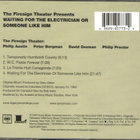FIRESIGN THEATER Waiting For The Electrician CD 1967/2001 - pikkukuva 2
