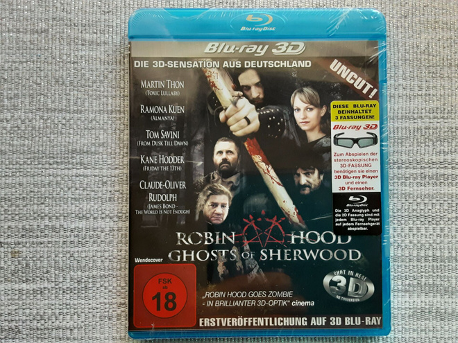 Ghosts of Sherwood (3D) blu-ray