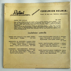 7" EP - Georg Ots - Rytmi Neliapila 45 EP RN 4100 - pikkukuva 2
