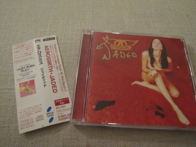 Aerosmith Jaded cdep obi japani 2001