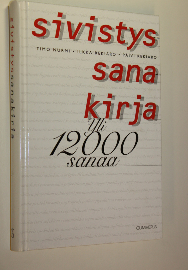 Timo Nurmi : Sivistyssanakirja