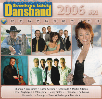 Sveriges Bästa Dansband -2001 - Vol 6 - CD