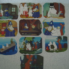  Muumi kiiltokuva 10 kpl Moomin - pikkukuva 1