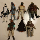 Star Wars vintage figuurit 7 kappaletta - pikkukuva 1