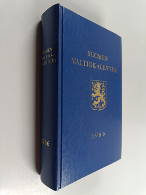 Suomen valtiokalenteri 1966