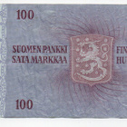 100 mk 1963 Litt. A - pikkukuva 2