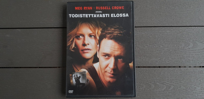 DVD: Todistettavasti Elossa (Meg Ryan, Russell Crowe 2000)