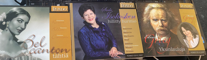 Rondo cd: Grieg, Soile Isokoski, Bel Canto 3cd