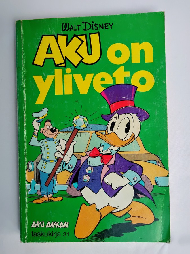 Aku on yliveto - Aku Ankka taskukirja 31 (1.p)