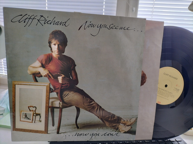 CLIFF RICHARD, Now you see me, Now you don't, LP EEC -82