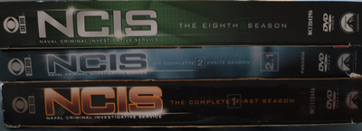 NCIS 1, 2 JA 8 Kausi DVD
