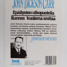 John Dickson Carr : Kunnes kuolema erottaa ; Epäilysten u... - pikkukuva 2