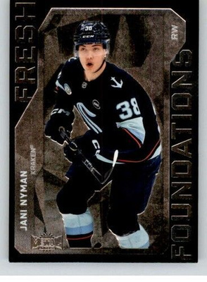 Jani Nyman 25-26 SkyBox Metal #FF-17 Fresh Foundations